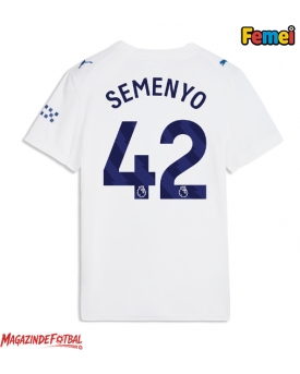 Manchester City Antoine Semenyo #42 Tricou Fotbal Replică 2026-27 Femei Treilea Manchester City Antoine Semenyo #42 Tricou Fotbal Replică 2026-27 Femei Treilea